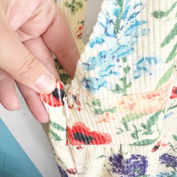 Yellow Floral Garden Jumpsuit Romper Overalls Style See Sizing Note Label 2XL - Picture 8 of 16